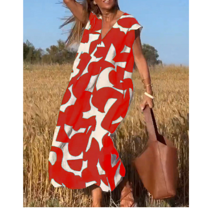 Kjole til kvinder – Elegant pasform – Blødt materiale – Alsidigt look