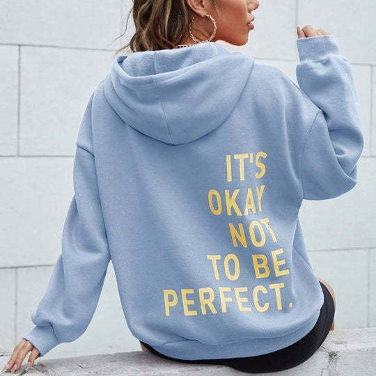 Oversized Hoodie med Statement-Print – Komfort og Selvtillid