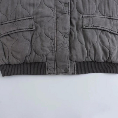 Casual jakke til kvinder – Let bomberjakke – Lynlås – Afslappet stil