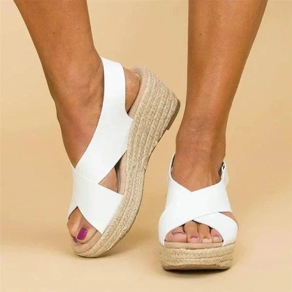 Sandaler til kvinder - Espadrille-stil - Letvægt - Sommerklar - 4