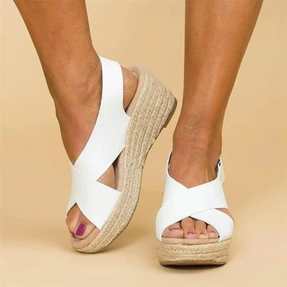 Sandaler til kvinder - Espadrille-stil - Letvægt - Sommerklar - 4